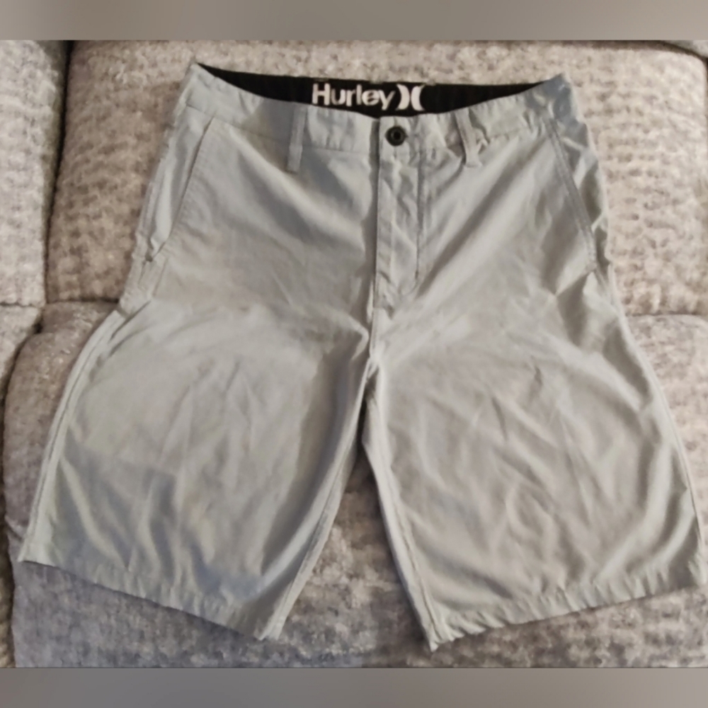 Very Light Grey Hurley Phantom Shorts